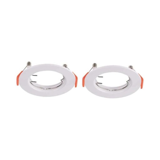V-TAC GU10 očko zapustené okrúhle biele (balenie 2 ks) VT-929-W 3 roky