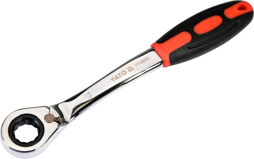 YATO KRÚŽKOVÝ KĽÚČ 13mm OHNUTÁ RAČNA CrV