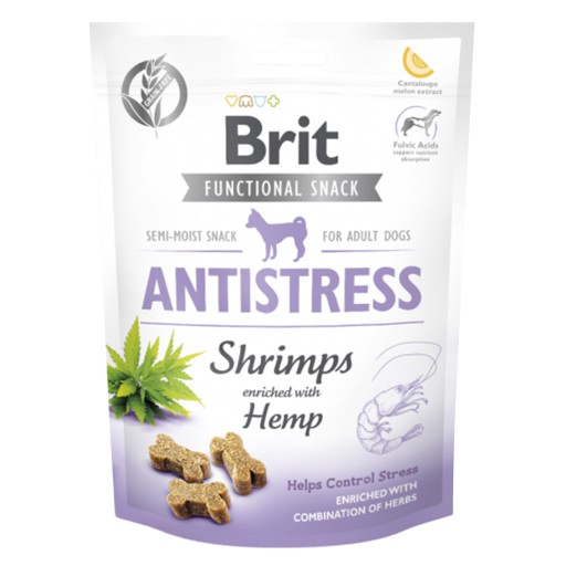 Brit Care Funkčné maškrty pre psov ANTISTRESS 150g
