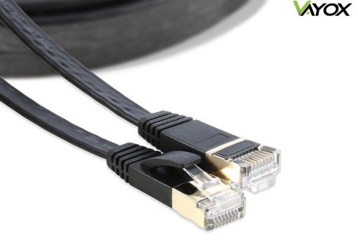 LAN ETHERNET PLOCHÝ LAN KÁBEL SFTP CAT7 3M