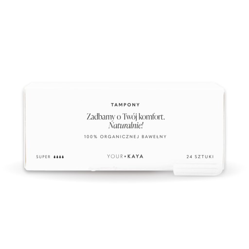 Vaše tampóny KAYA Super Cotton 24 ks