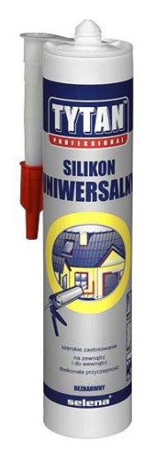 Univerzálny biely silikón 280 ml TYTAN PROFESSIONAL