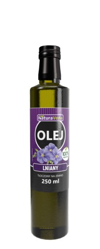 Ľanový olej 250 ml Naturavena