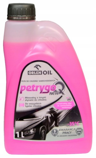 ORLEN OIL PETRYGO Q NEW RUŽOVÁ Chladiaca kvapalina 1L