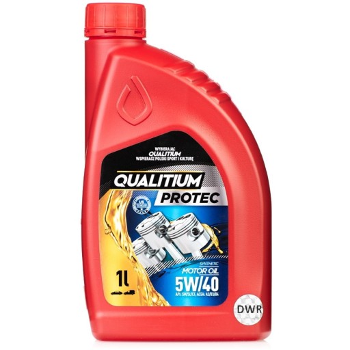 Syntetický olej Qualitium Protec 1 l 5W-40