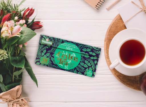 STASSEN Mint Black Tea - Cejlónsky čierny čaj MINT - 25 VRECOV