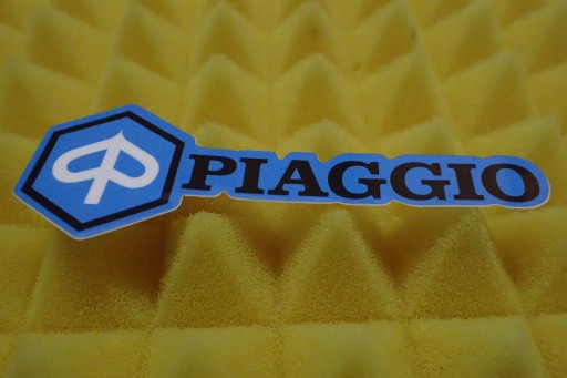 NÁLEPKA PIAGGIO NÁLEPKA 8,2 x 3 cm