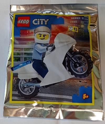 LEGO City 952103 Policajt na motorke