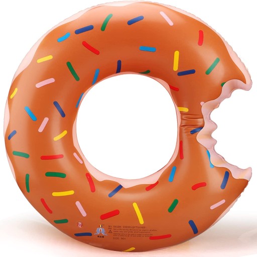 DONUT NAFUKOVACIE KOLESO NA PLÁVANIE, MATRAC DONUT XL