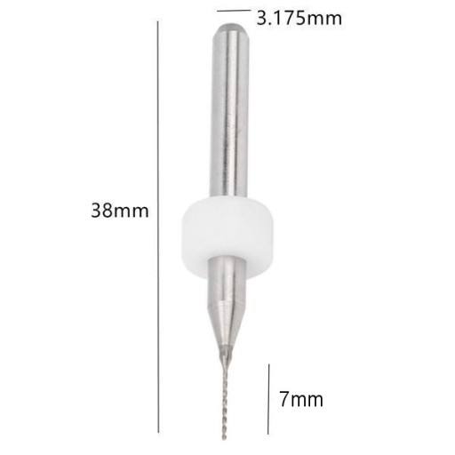 10ks MINI VRTAČKY 0,4mm PRESNÉ CNC WIDI