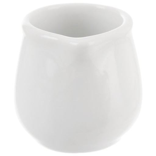PORCELÁNOVÝ MLIEČNY NÁDOB NA KÁVOVÉ MLIEČKO, BILÁ OMÁČKA 20 ML