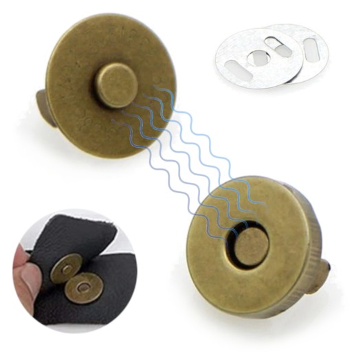 MAGNETICKÉ UZAVORENIE NA TAŠKU SILNÝ MAGNET 18 mm