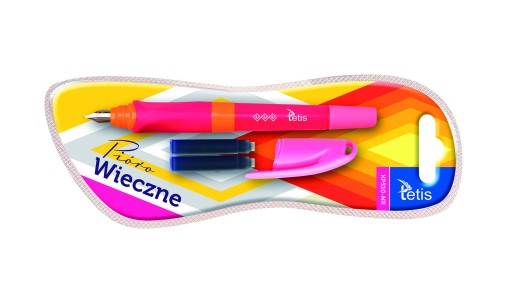TETIS PLNIACE PERO KP510-NR RUŽOVÉ + 2 NÁPLNE