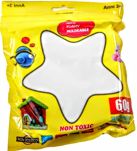 MAGICKÉ PEČIVÉ PEČIVO PEČIVÁ HLINA PENOVÁ HLINA POLYMÉROVÁ HLINA 60G
