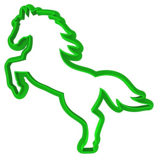 Premium MOLD Vykrajovač na perníčky Horse HORSES Horse 10cm