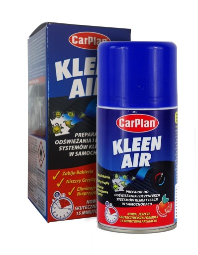 CarPlan dezinfekčný prostriedok na klimatizáciu 150ml