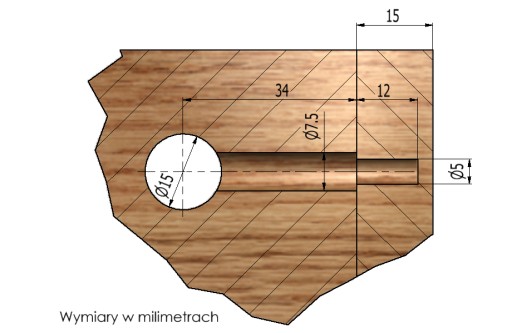 50x Excentrický nábytkový konektor + 15mm plochý kolík