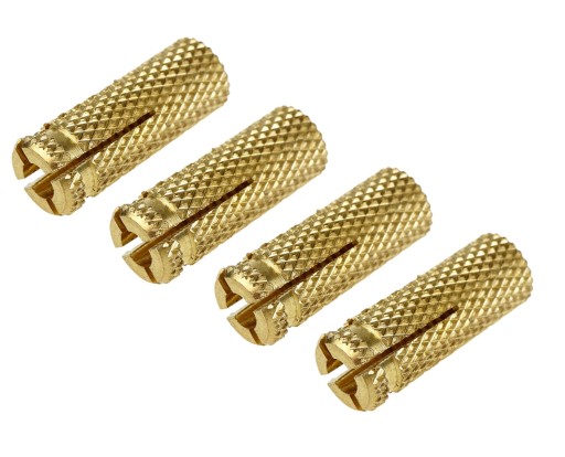 1x Mosadzná rozperná objímková kotva m8 x 28 mm