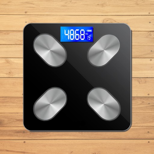 BLUETOOTH ANALYTICKÁ KÚPEĽŇOVÁ VÁHA SLIM 180 kg SMART + 26v1 Android iOS