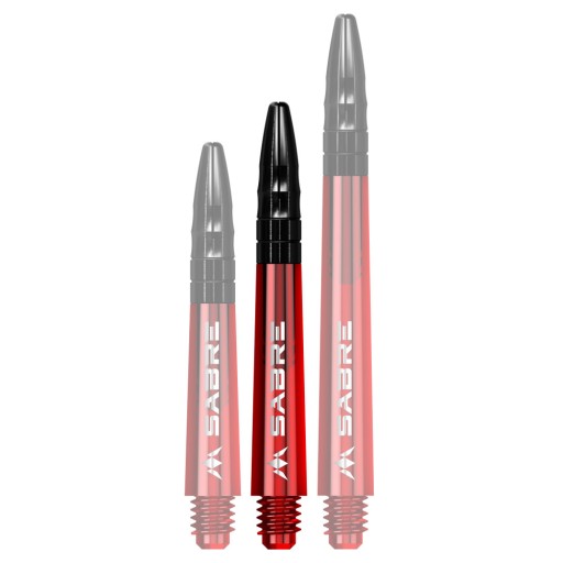 MISSION SABRE SHAFTS ČERVENÉ TABUĽKY NA RAMENE TWEENIE
