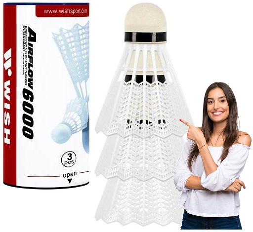 NYLONOVÉ BADMINTONOVÉ Okenice 3 KS WISH S-330 DURABLE