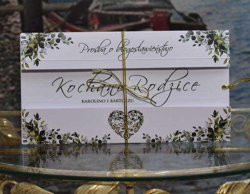 Žiadosť o svadobné požehnanie s PERSONALIZÁCIOU pre rodičov