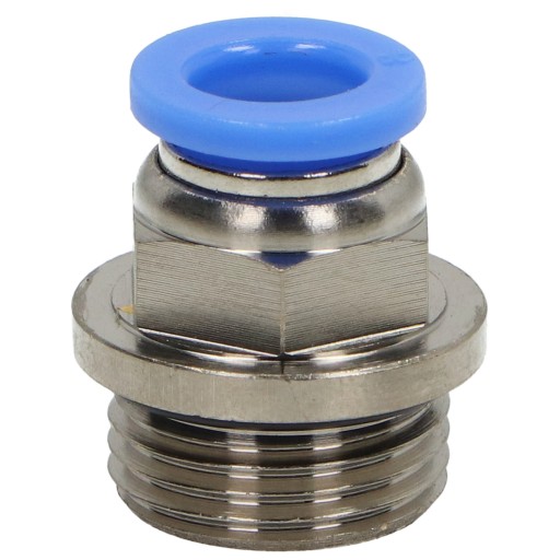 Priama nástrčná pneumatická spojka, pre priemer hadice 8 mm, G 3/8 M