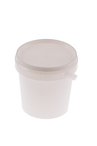 Plastové vedro s vekom, 1L