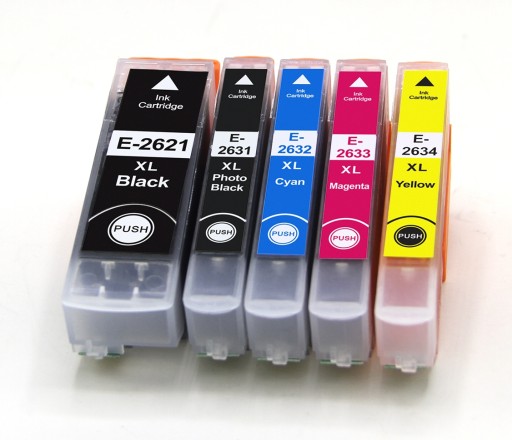 Atrament pre tlačiareň Epson x1 T2621 26XL XP 510 520 600 605 610 620 700 710 820