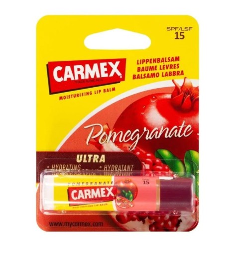CARMEX Classic Hydratačný balzam na pery v tyčinke z granátového jablka