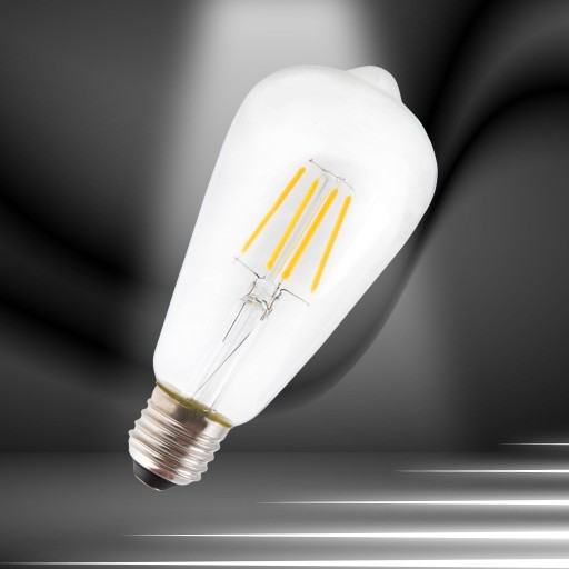 LED žiarovka 12W st64 e27 edison