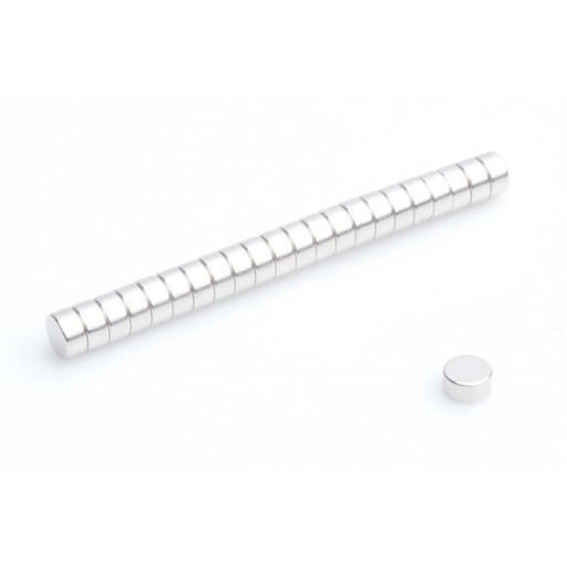 Neodymový magnet valcový MW 4x2 N38 50 ks.