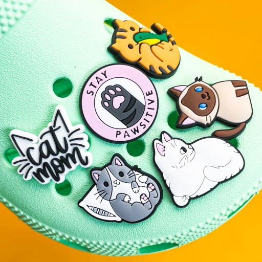 ŠPIČKA DO TOPÁNOK CROCS CROCS CAT MAČIATKA OZDOBA