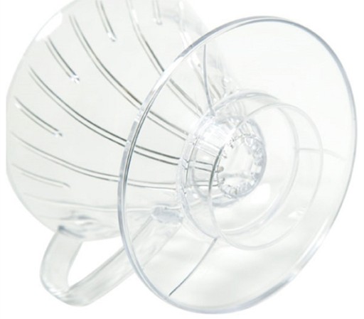 HARIO ODKAPÁVAČ KÁVY PLASTOVÝ TRANSPARENT V60-01