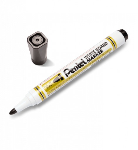 ZNAČOVAČ NA BIELE TABUĽKY PENTEL MW85 ČIERNA