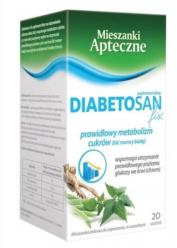 Diabetosan Fix správny metabolizmus 20 vrecúšok
