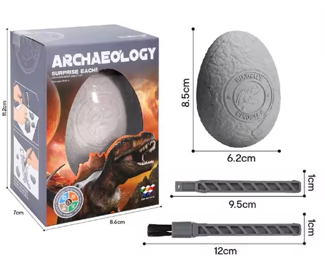 Dinosaurie vajcia vykopávky baňa fosílny archeológ Vajíčko PRE DIEŤA