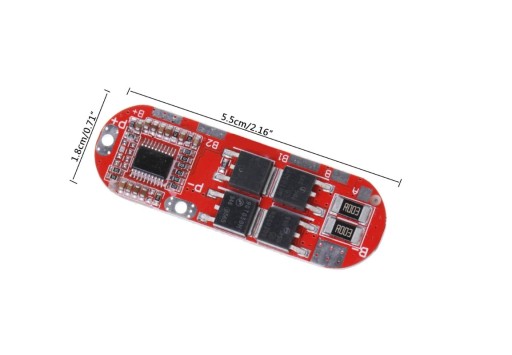 BMS 25 5S pre 3,7 V až 4,2 V články