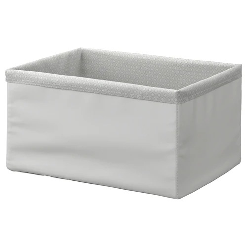 ORGANIZÁTOR BAXNA KONTAJNER SIVÁ/BIELA 20x26x10 CM