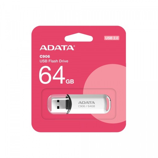 ADATA Pendrive C906 64GB USB2.0 biely