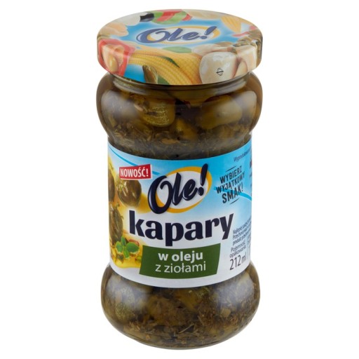 Ole! Kapary v oleji s bylinkami 212 ml