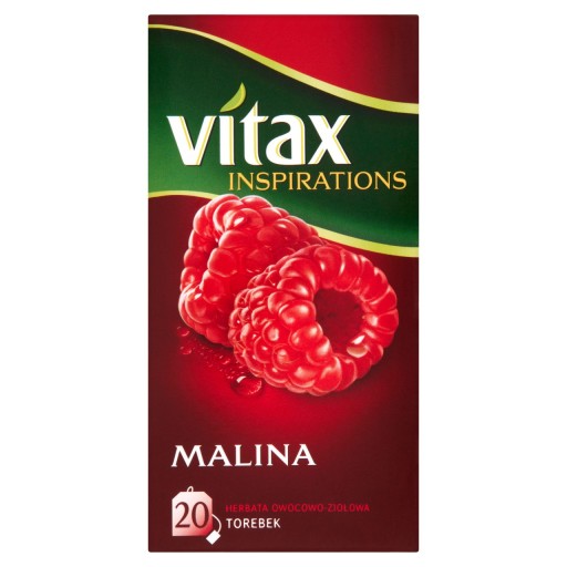 Malinový čaj Vitax - Jedinečná vôňa ovocných inšpirácií