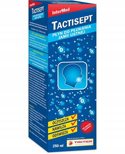 Tactisept ústna voda 250 ml