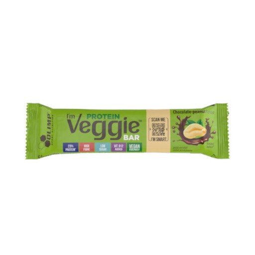 Olimp Veggie Protein Bar vegánska vege proteínová tyčinka 50g Czeko Orzech