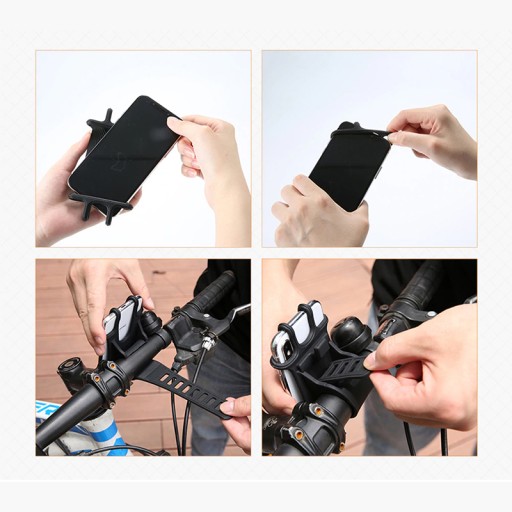 FLEXIBILNÝ DRŽIAK BICYKLOV NA TELEFÓN, MOTORKU, SKÚTER, MOTORKU GPS