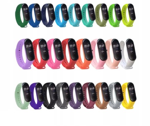Páskový remienok pre Xiaomi Mi Band 3/4 RASPBERRY - Vyberte si farbu