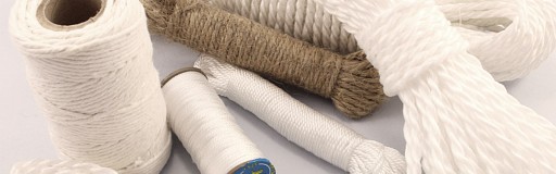 BAVLNA BAVLNA RAD NA REZANÉ MÄSO, BALENIE BIELY MACRAME 45m