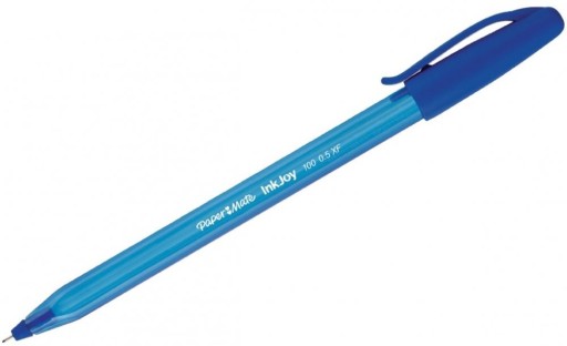Paper Mate InkJoy 100 XF guľôčkové pero modré 5 ks