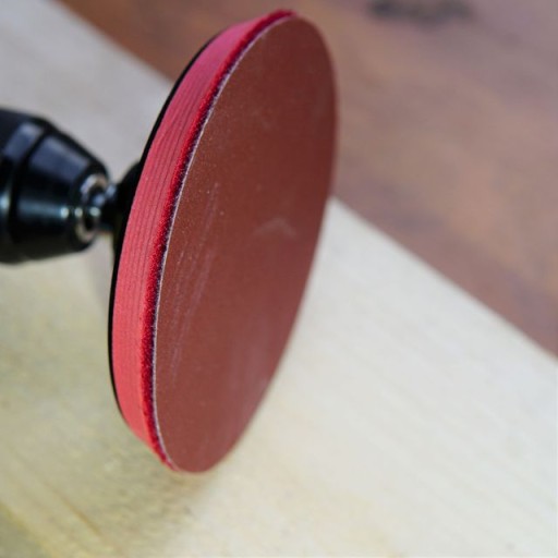 KOTÚČ NA BRÚSNE KOTOUČE SO VELCRO 125mm ADAPTÉROM 6mm