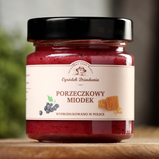 Ríbezľový med 250g Ogródek Dziadunia
